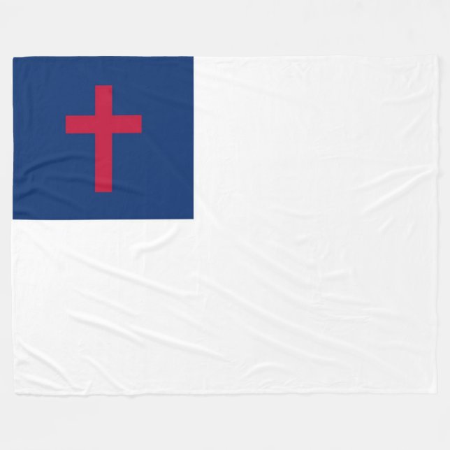 MANTA POLAR BANDERA CRISTIANA (Frente (Horizontal))