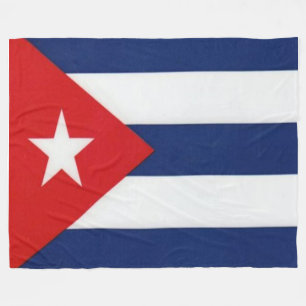 MANTA POLAR BANDERA CUBANA