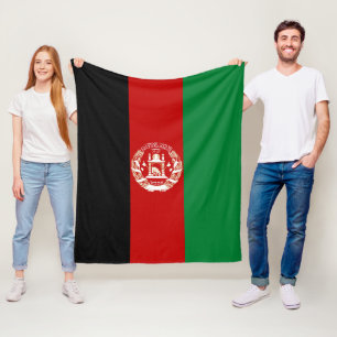 Manta Polar Bandera de Afganistán