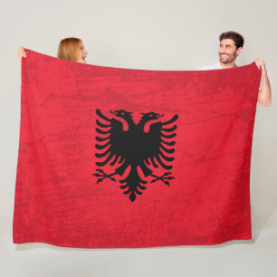 Manta Polar Bandera de Albania - Tapiz de ascendencia albanesa
