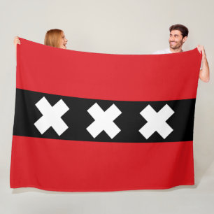 Manta Polar Bandera de Ámsterdam
