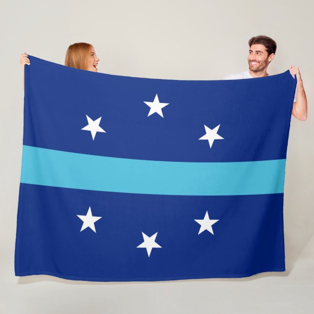 Manta Polar Bandera de Anaheim (California, Estados Unidos) (In situ)