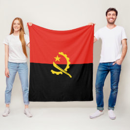 Manta Polar Bandera de Angola