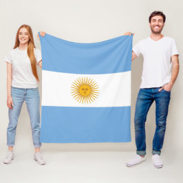 Manta Polar Bandera de Argentina