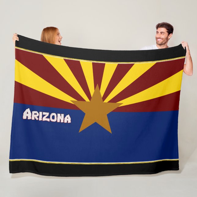 Manta Polar Bandera de Arizona (In situ)