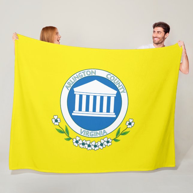 Manta Polar Bandera de Arlington (Virginia) (In situ)