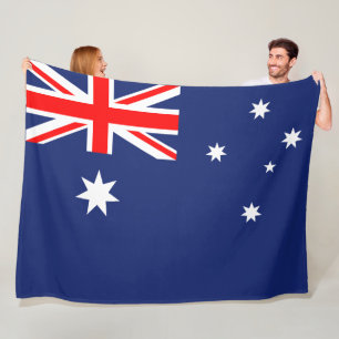 Manta Polar Bandera de Australia grande