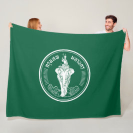 Manta Polar Bandera de Bangkok (ciudad capital de Tailandia)