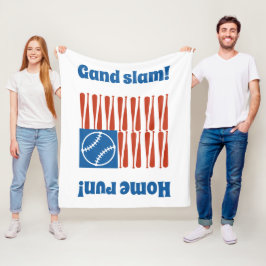 Manta Polar Bandera de béisbol