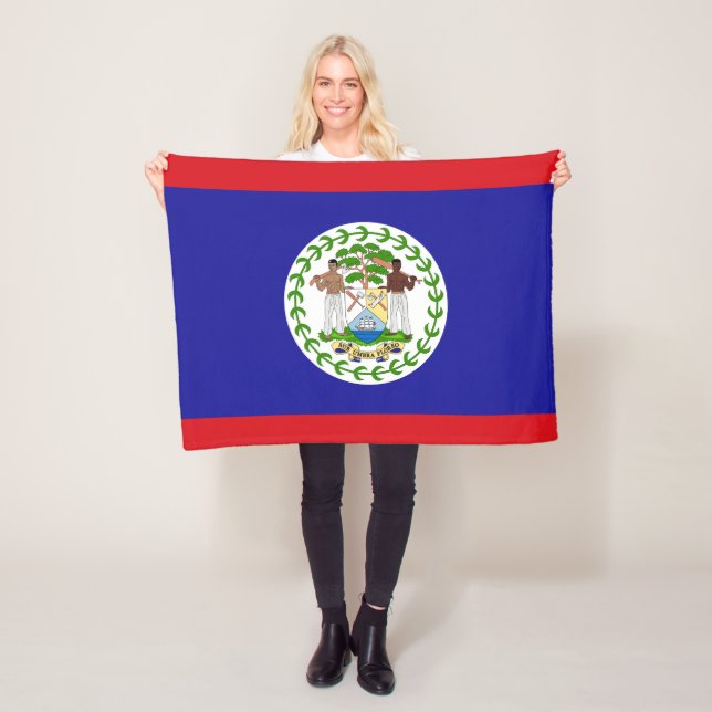 Manta Polar Bandera de Belice (In situ)