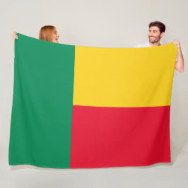 Manta Polar Bandera de Benin (África)