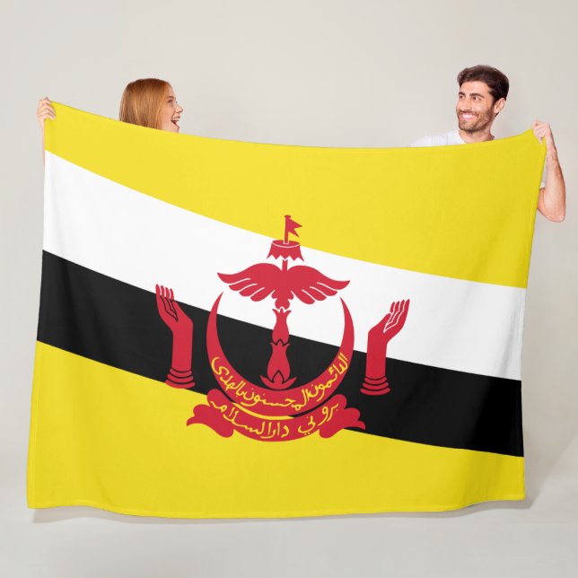 Manta Polar Bandera de Brunei (In situ)