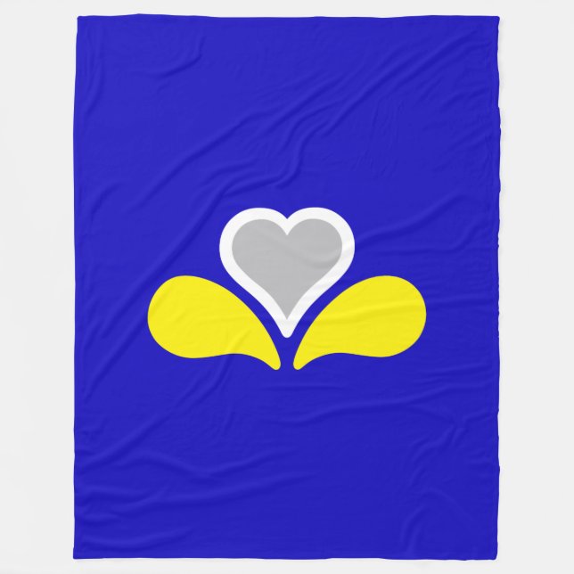 Manta Polar Bandera de Bruselas, fleta de Bélgica (Anverso)