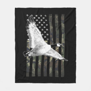 Manta Polar Bandera de camo de caza de ganso
