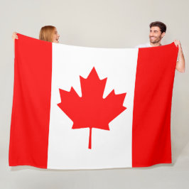 Manta Polar Bandera de Canadá