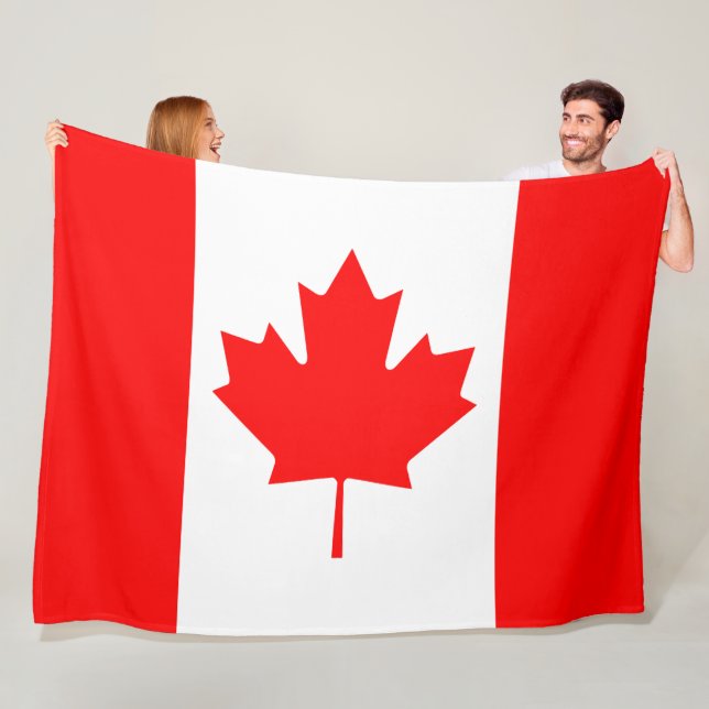 Manta Polar Bandera de Canadá (In situ)