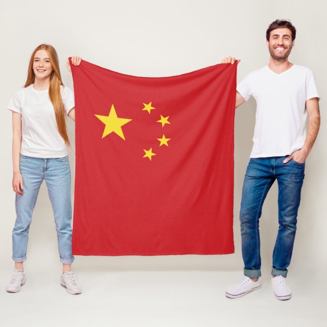 Manta Polar Bandera de China (In situ)