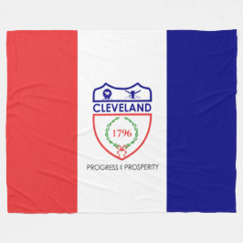 Manta Polar Bandera de Cleveland (Ohio)