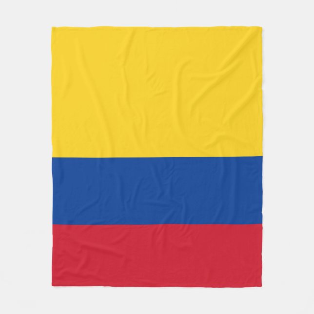 Manta Polar Bandera de Colombia (Anverso)