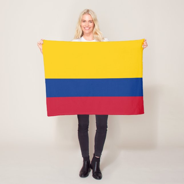 Manta Polar Bandera de Colombia (In situ)