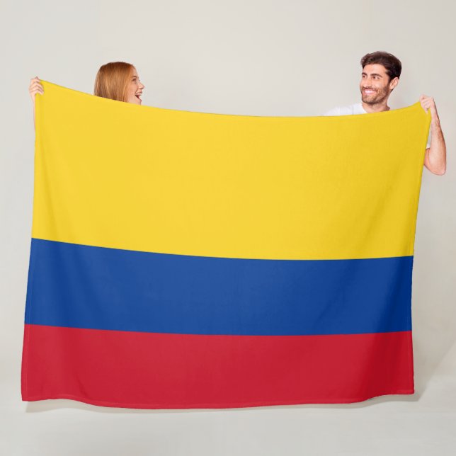 Manta Polar Bandera de Colombia (In situ)