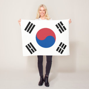 Manta Polar Bandera de Corea del Sur Patriótica surcoreano