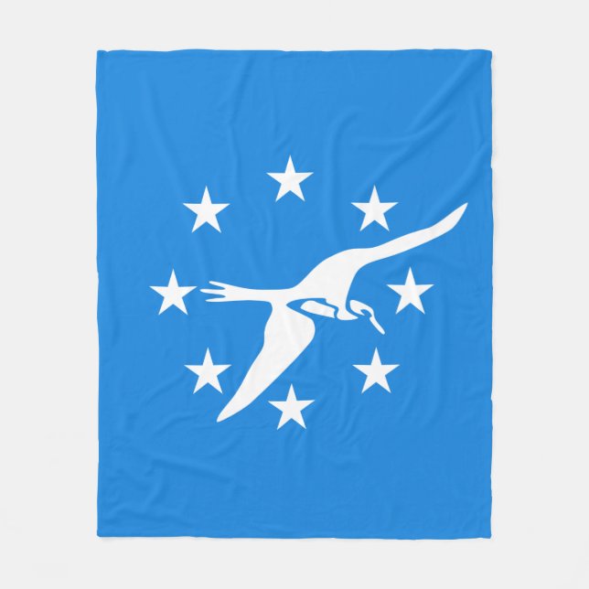 Manta Polar Bandera de Corpus Christi, Texas (Anverso)