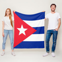 Manta Polar Bandera de Cuba
