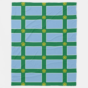 Manta Polar Bandera de Derbyshire Fleece Blanket