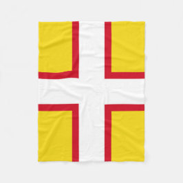 Manta Polar Bandera de Dorset (condado del Reino Unido)