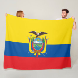 Manta Polar Bandera de Ecuador