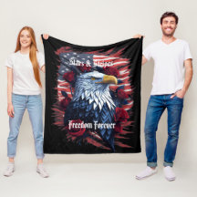 Bandera de EE. UU. Águila Calva y Rosas