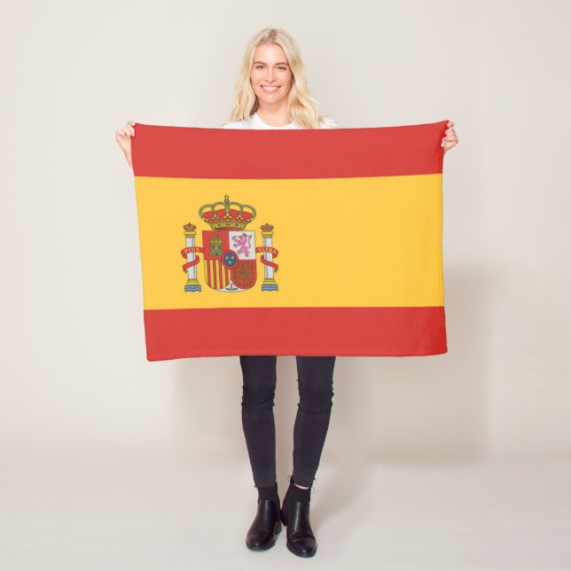 Manta Polar Bandera de España (In situ)