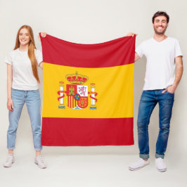 Manta Polar Bandera de España