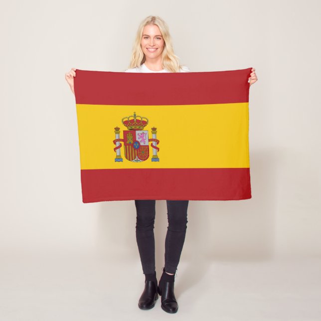 Manta Polar Bandera de España (In situ)