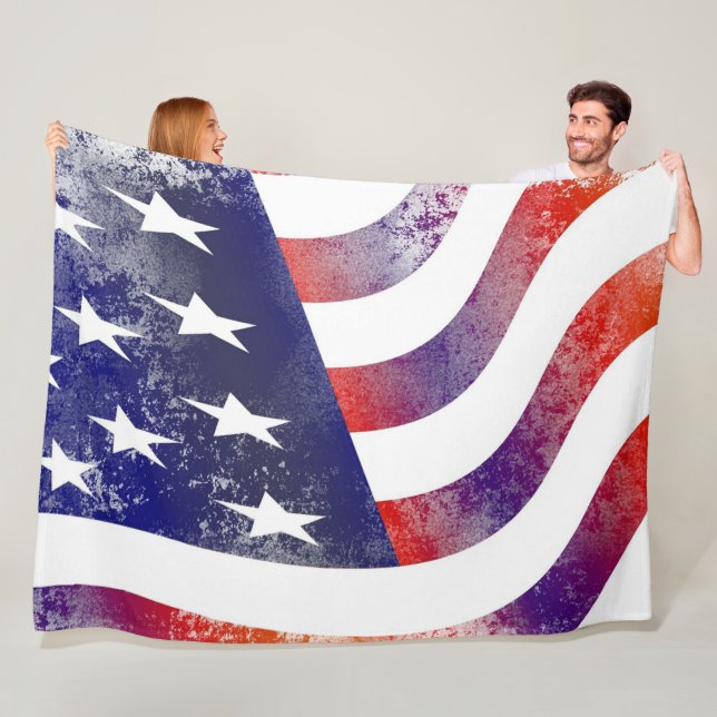 Manta Polar Bandera de Estados Unidos (In situ)