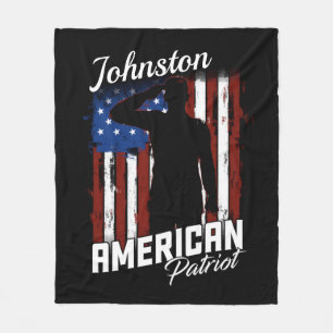Manta Polar Bandera de Estados Unidos Patriota Norteamericano