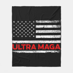 Manta Polar Bandera de Estados Unidos Ultra Maga