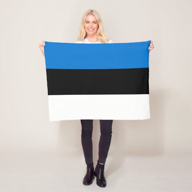 Manta Polar Bandera de Estonia (In situ)