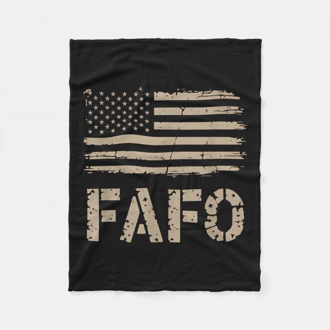 Manta Polar Bandera de Fafo (Anverso)