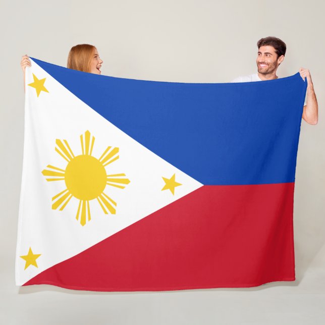 Manta Polar Bandera de Filipinas (In situ)