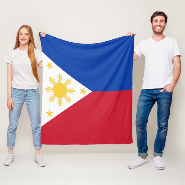 Manta Polar Bandera de Filipinas (In situ)