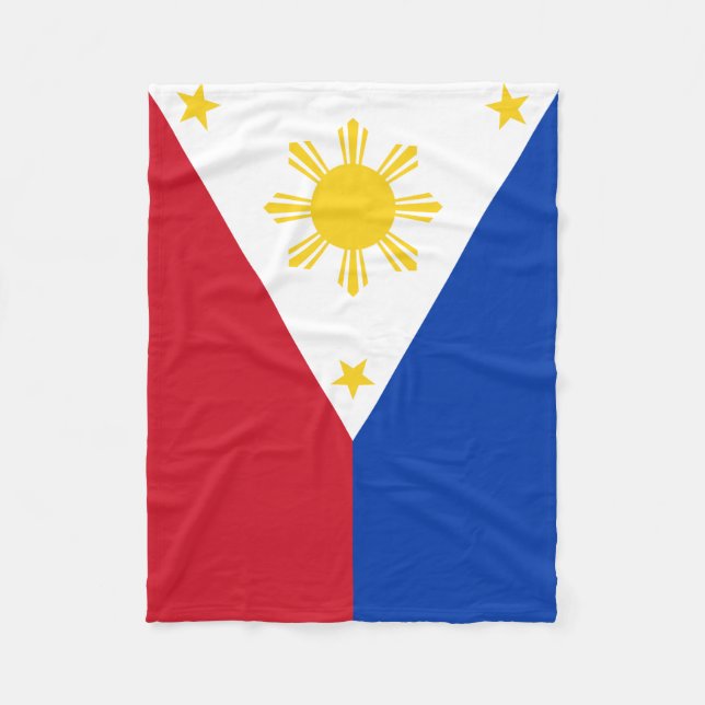 Manta Polar Bandera de Filipinas (Anverso)