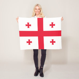 Manta Polar Bandera de Georgia