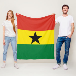 Manta Polar bandera de Ghana