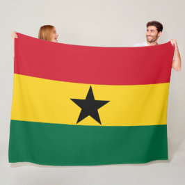 Manta Polar Bandera de Ghana