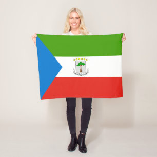 Manta Polar Bandera de Guinea Ecuatorial