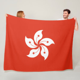 Manta Polar Bandera de Hong Kong