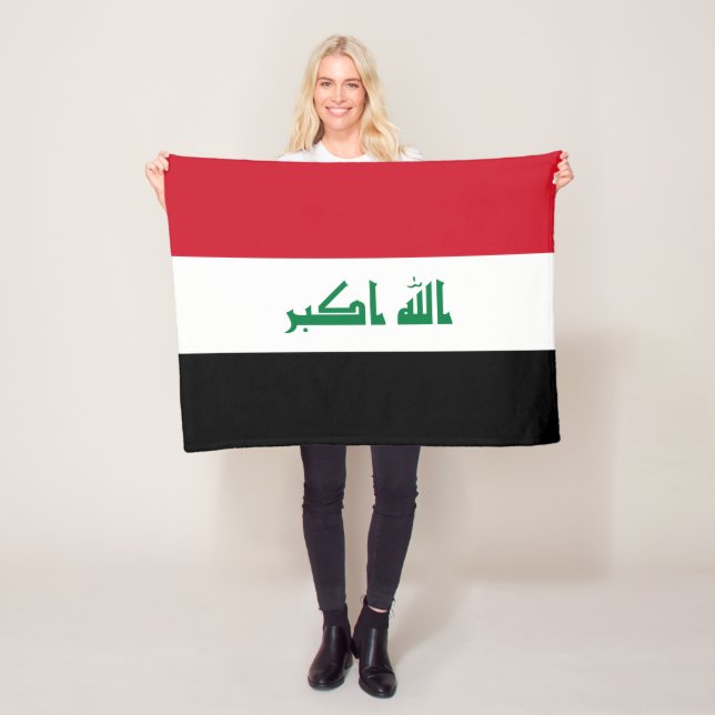 Manta Polar Bandera de Irak (In situ)