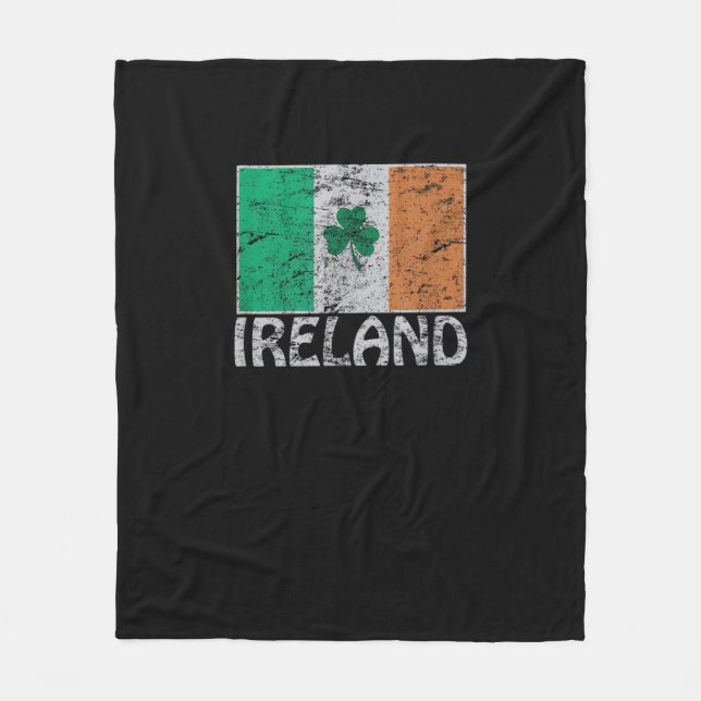 Manta Polar Bandera de Irlanda Bandera Banderas irlandesas par (Anverso)